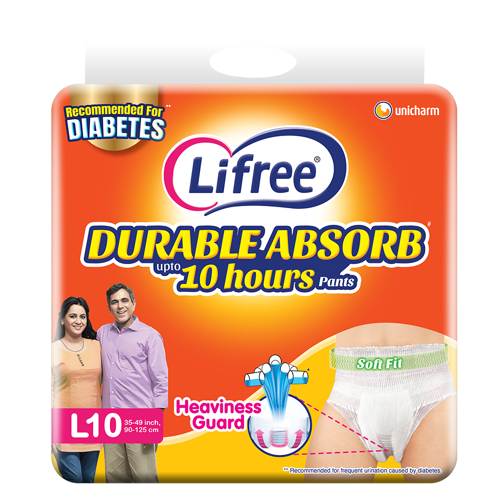 Lifree Durable Absorb upto 10 hrs Pants