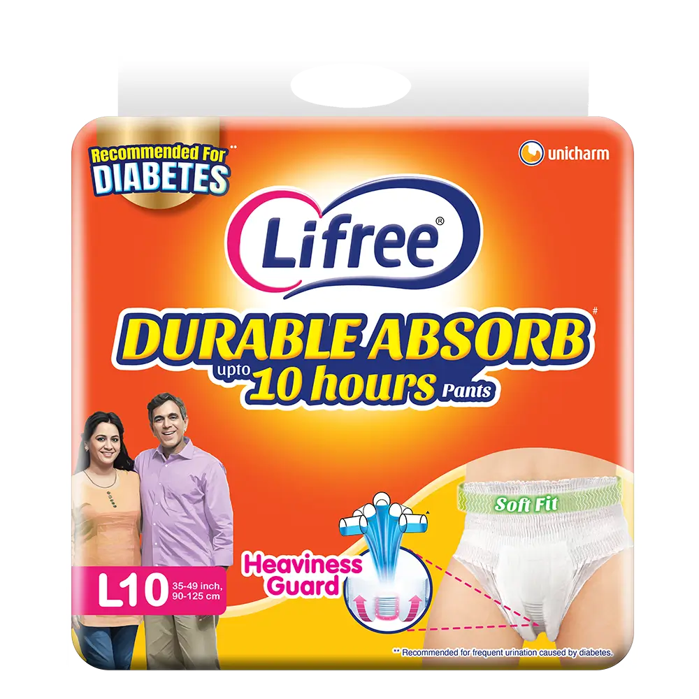 Lifree Durable Absorb upto 10 hrs Pants