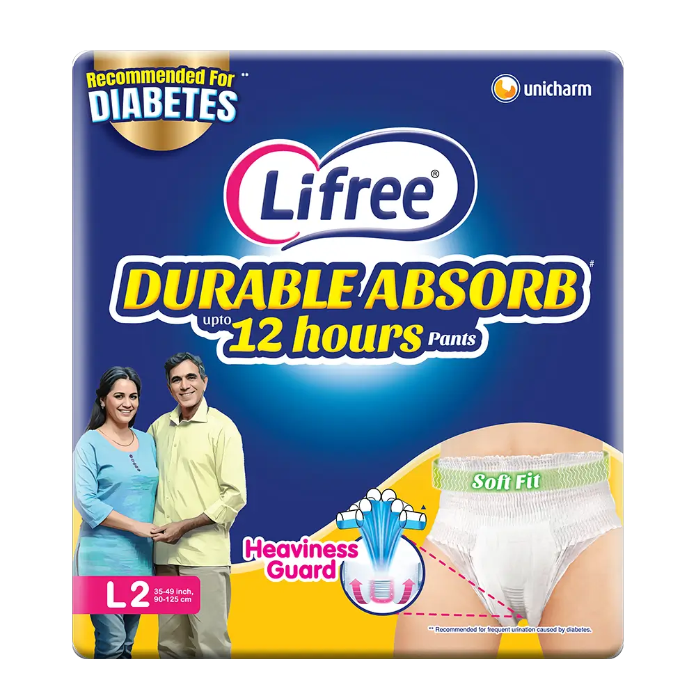Lifree Durable Absorb upto 12 hrs Pants